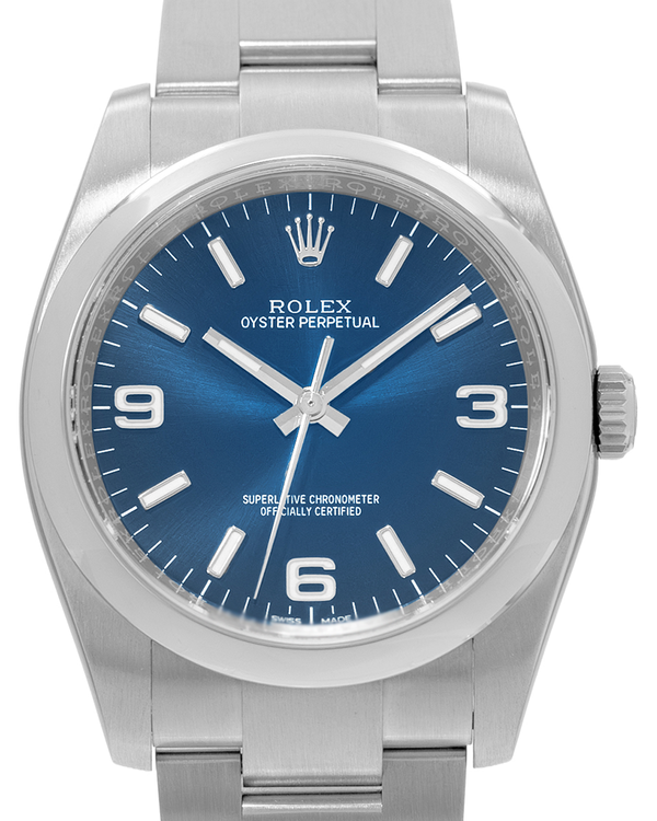 2017 Rolex Oyster Perpetual 36MM Blue Dial Oyster Bracelet (116000)