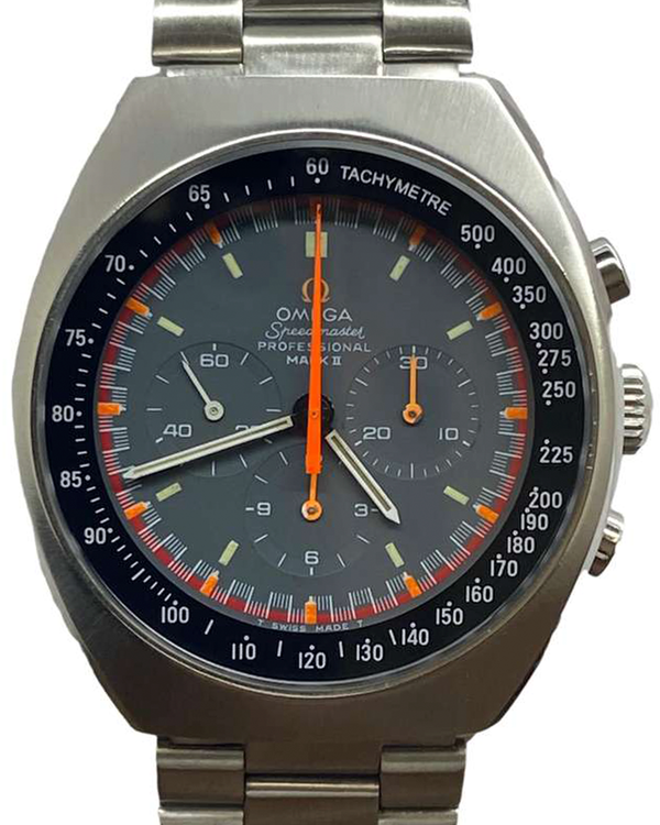 Omega Speedmaster Racing "Mark II" 42MM Black Dial Steel Bracelet (145.014)