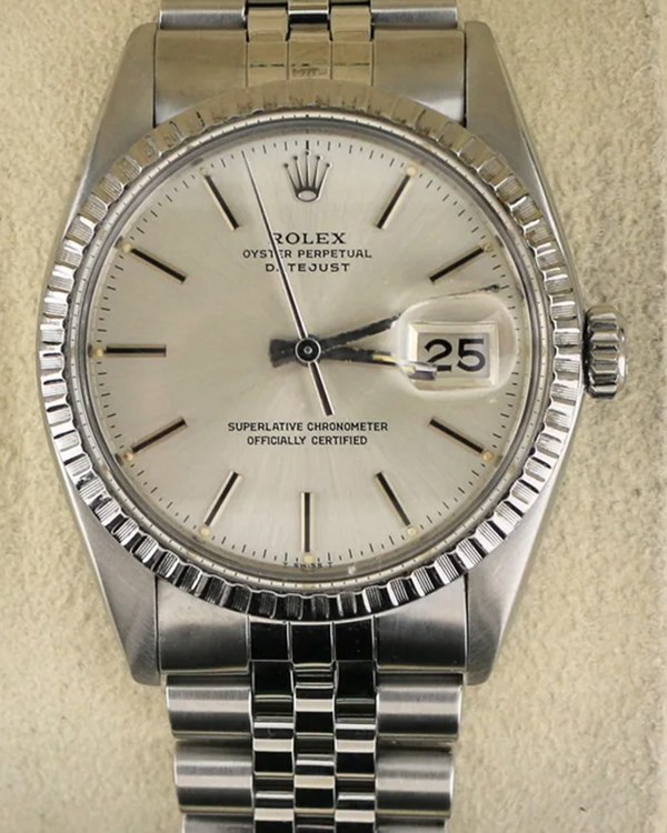 1979 Rolex Datejust 36MM Silver dial Jubilee Bracelet (16030)