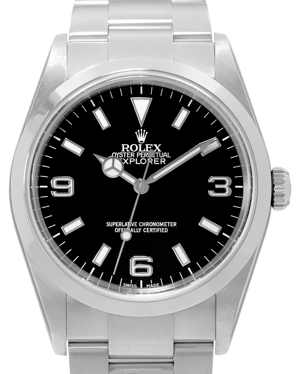 2006 Rolex Explorer 36MM Black Dial Oyster Bracelet (114270)