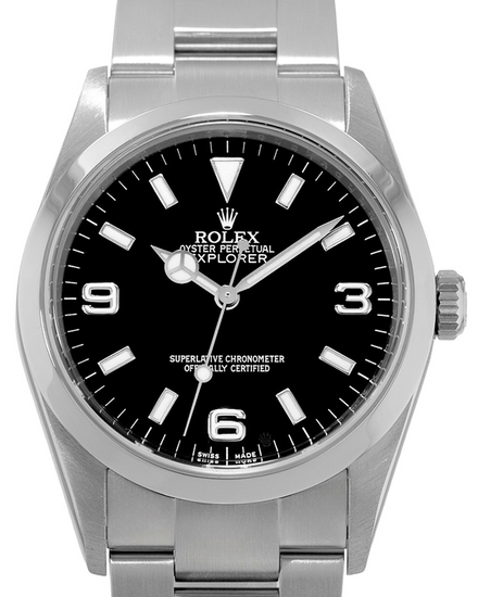 2008 Rolex Explorer 36MM Black Dial Oyster Bracelet (114270)