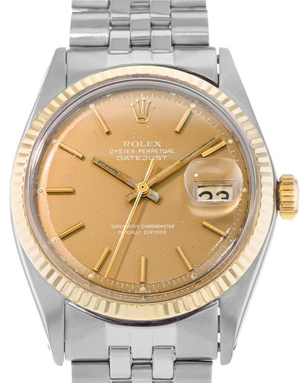 Rolex Datejust 36MM Patina Champagne Dial Jubilee Bracelet (1601)