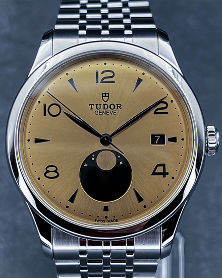 2025 Tudor 1926 Luna 39MM Champagne Dial Steel Bracelet (91560)