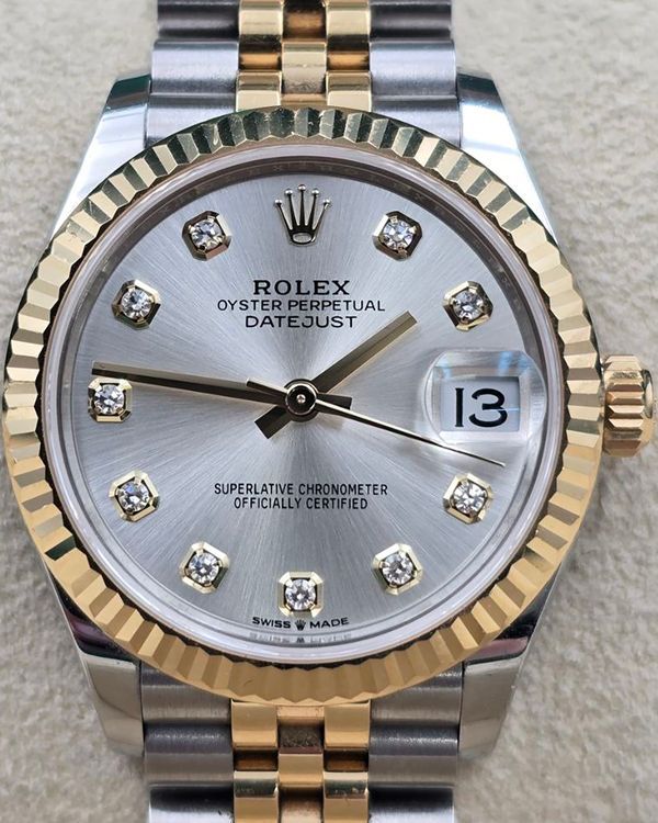 2023 Rolex Datejust 31MM Silver Dial Two-Tone Jubilee Bracelet (278273)