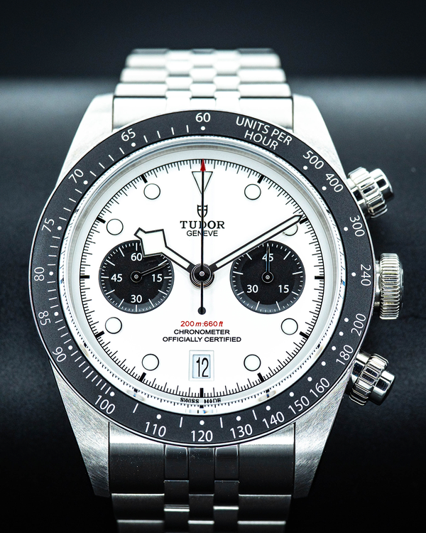 2025 Tudor Black Bay Chrono "Panda" 41MM White Dial Steel Bracelet (79360N)
