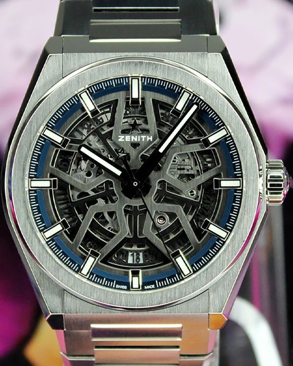 2021 Zenith Defy Classic 41MM Skeleton Dial Titanium Bracelet (95.9000.670/78.M9000)