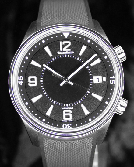 Jaeger-LeCoultre Polaris Date 42MM Black Dial Rubber Strap (Q9068670)