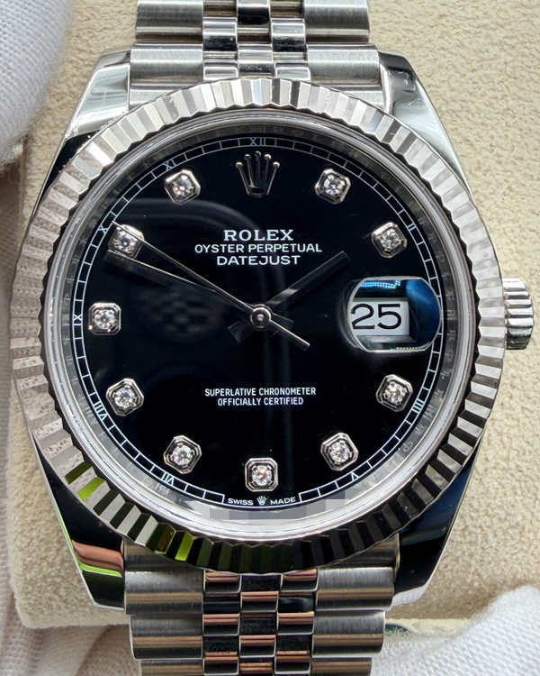 2020 Rolex Datejust 41MM Black Dial Jubilee Bracelet (126334)