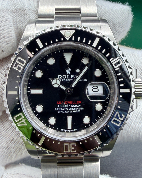 2019 Rolex Sea-Dweller "Red" 43MM Black Dial Oyster Bracelet (126600)