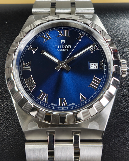 No Reserve - 2026 Tudor Royal 38MM Blue Dial Steel Bracelet (28500)