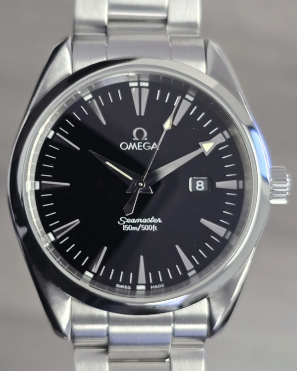 Omega Seamaster 39.2MM Quartz Black Dial Steel Bracelet (2517.50.00)