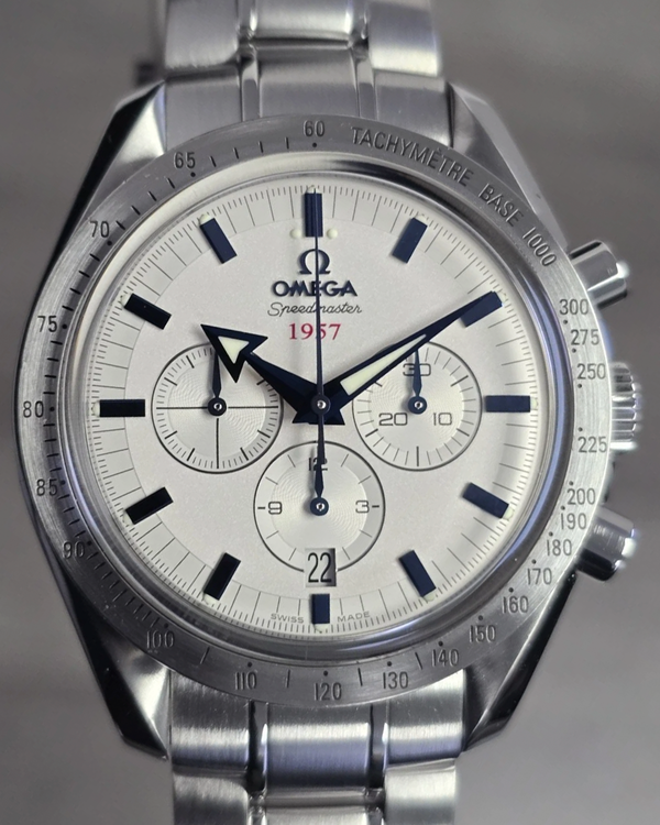 2025 Omega Speedmaster Broad Arrow 42MM Silver Dial Steel Bracelet (321.10.42.50.02.001)