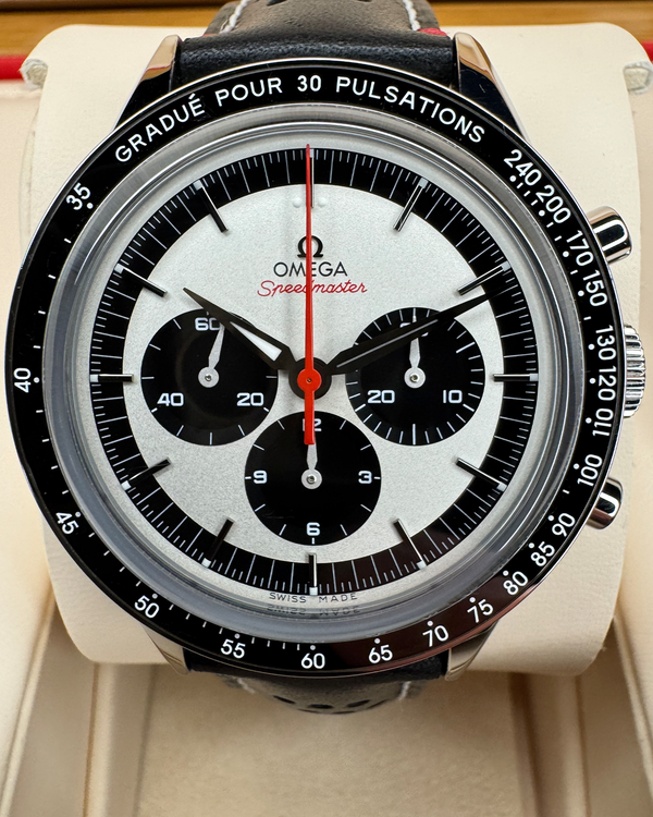 2018 Omega Speedmaster Anniversary Series L.E. 39.7MM Silver Dial Leather Strap (311.32.40.30.02.001)