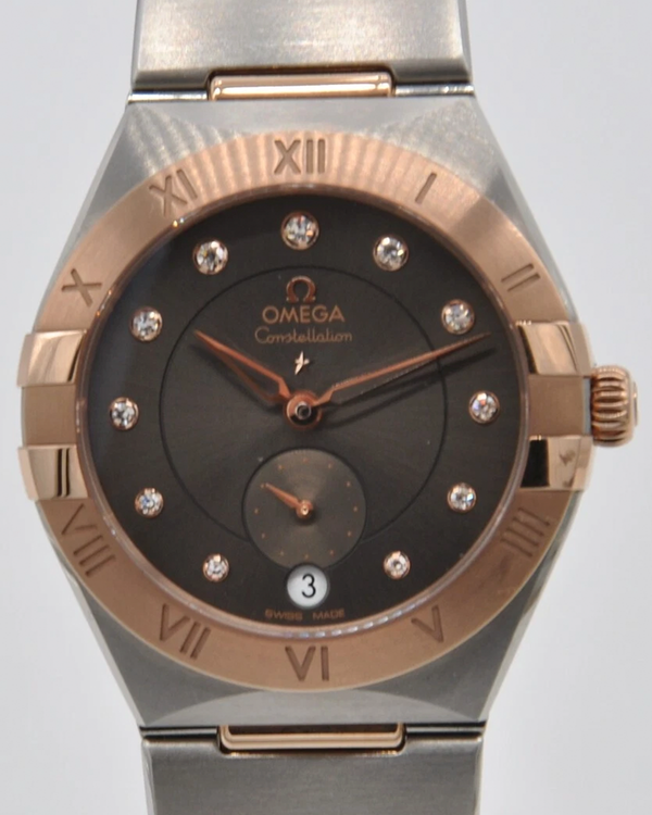 Omega Constellation Chronograph 34MM Brown Dial Two-Tone Bracelet (131.20.34.20.63.001)