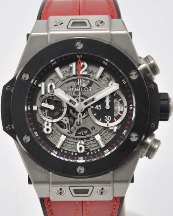 Hublot Big Bang Unico 45MM Skeleton Dial Rubber Strap (411.NM.1170.RX)