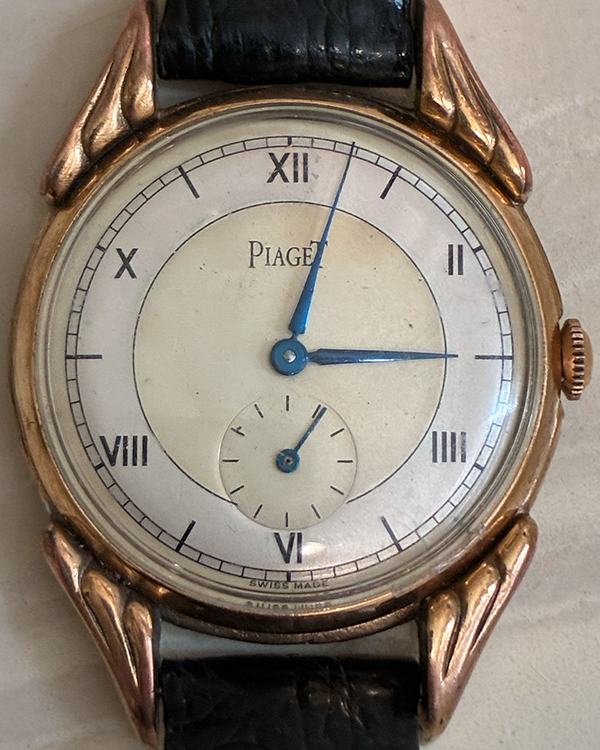 Piaget Vintage 35MM Cream Dial Leather Strap (3503)