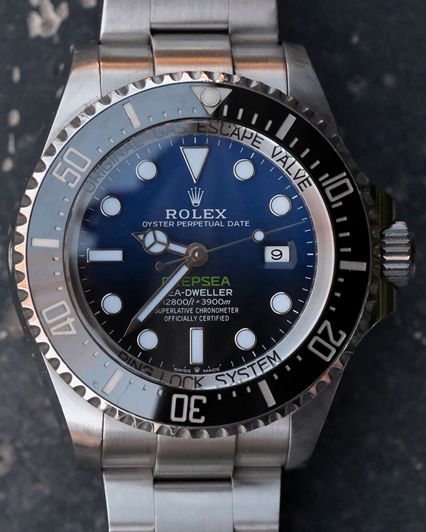 2018 Rolex Sea-Dweller Deepsea "James Cameron" 44MM Blue Dial Oyster Bracelet (126660)