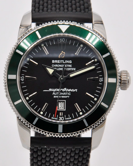 Breitling Superocean Heritage L.E. 46MM Black Dial Rubber Strap (A17320)
