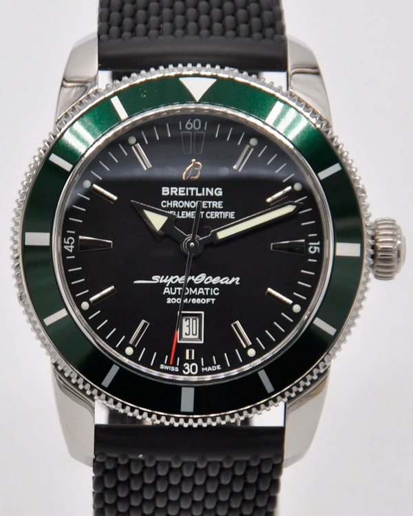 Breitling Superocean Heritage L.E. 46MM Black Dial Rubber Strap (A17320)