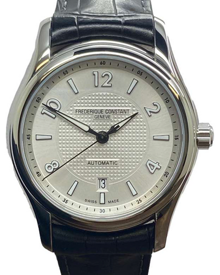 2017 Frederique Constant Runabout L. E. 43MM Silver Dial Leather Strap (FC-303RMS6B6)
