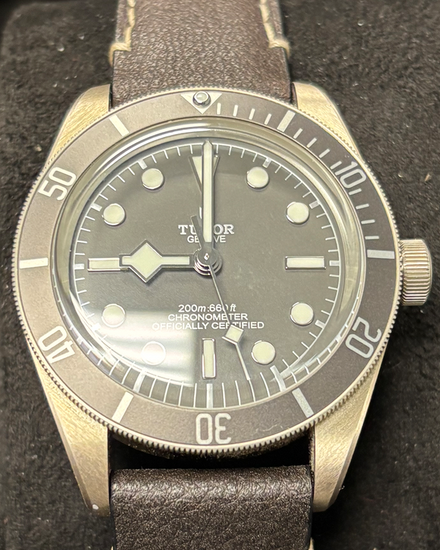 2025 Tudor Black Bay 58 "925" 39MM Grey Dial Leather Strap (79010SG)