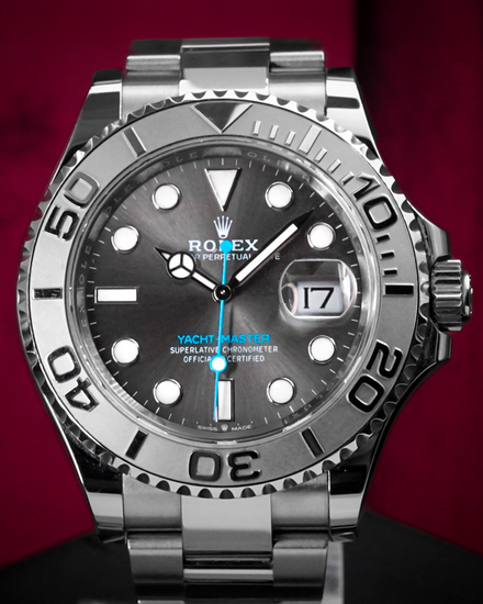 2023 Rolex Yacht-Master 40MM Rhodium Dial Oyster Bracelet (126622)