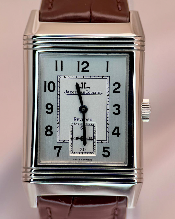 2011 Jaeger-LeCoultre Reverso Grande Taille 26MM Silver Dial Leather Strap (Q2708410)