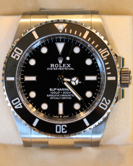 2025 Rolex Submariner No-Date 41MM Black Dial Oyster Bracelet (124060)