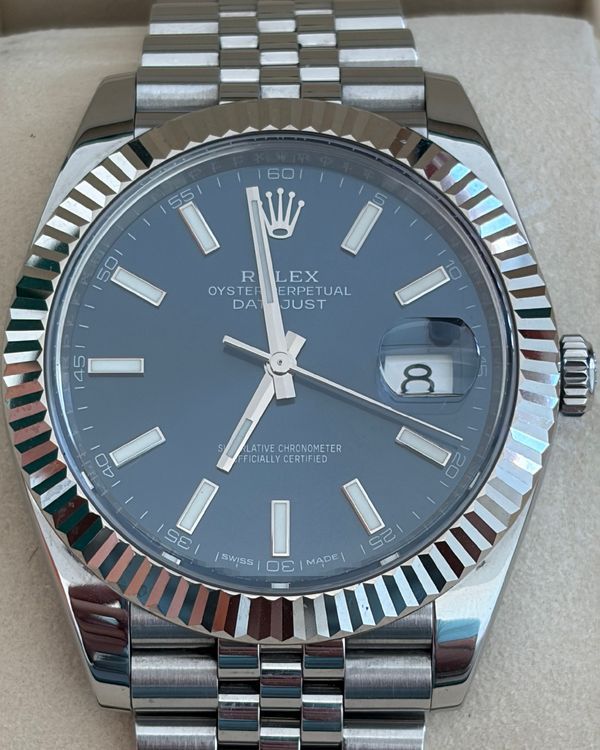 2019 Rolex Datejust 41MM Black Dial Jubilee Bracelet (126334)