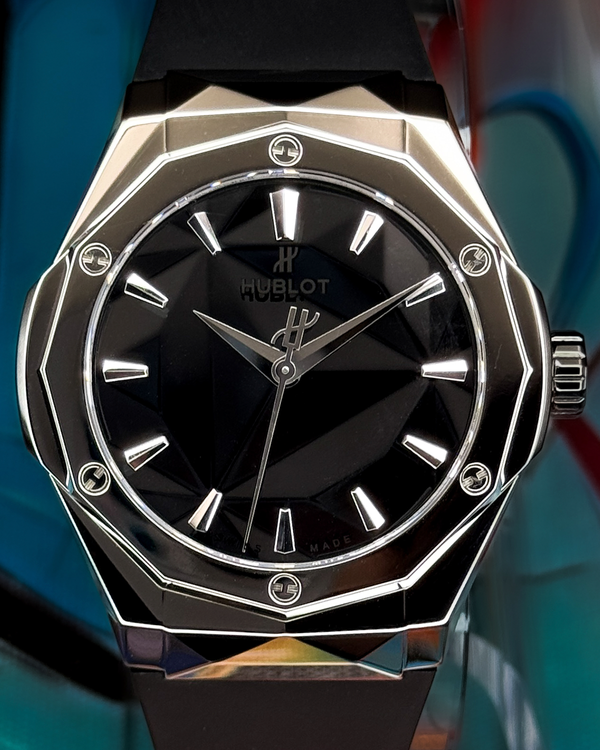 Hublot Classic Fusion Orlinski 40MM Black Dial Rubber Strap (550.NS.1800.RX.ORL19)