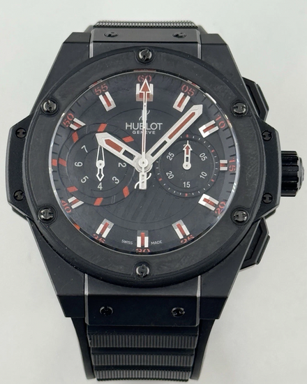 Hublot King Power Foundroyante Black Magic L.E. 48MM Black Dial Rubber Strap (715.CI.1123.RX)