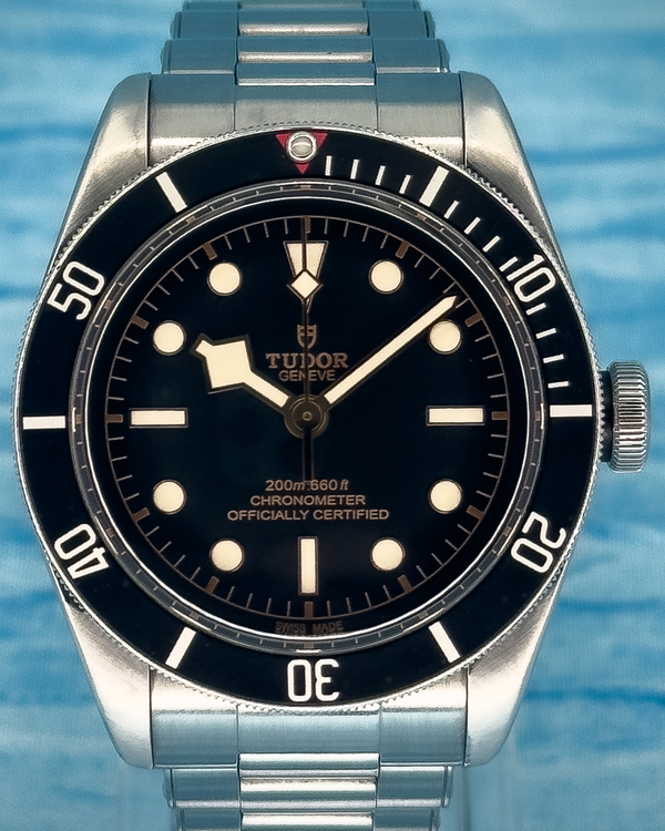 2018 Tudor Black Bay Heritage 41MM Black Dial Steel Bracelet (79230N)