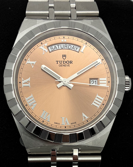 No Reserve - 2025 Tudor Royal 41MM Salmon Dial Steel Bracelet (28600)