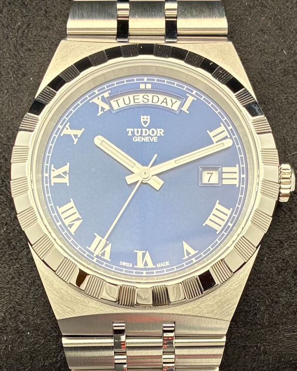No Reserve - 2025 Tudor Royal 41MM Blue Dial Steel Bracelet (28600)