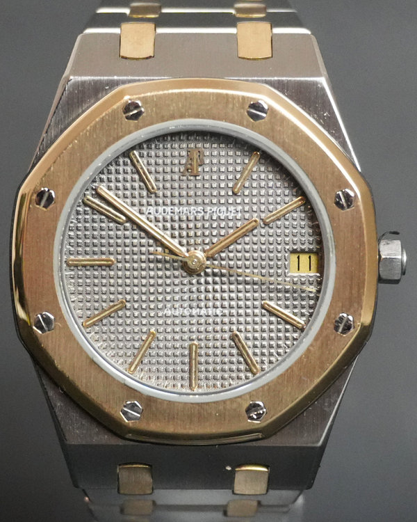 Audemars Piguet Royal Oak Mini Jumbo 36MM Grey Dial Two-Tone Bracelet (14700SA)