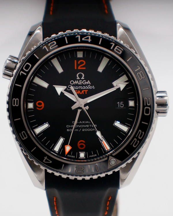 2018 Omega Seamaster Planet Ocean 600M 43.5MM Black Dial Rubber Strap (232.32.44.22.01.002)