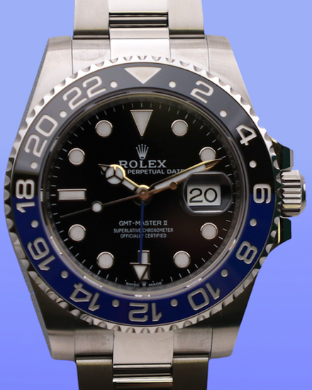 2026 Rolex GMT-Master II "Batman" 40MM Black Dial Oyster Bracelet (126710BLNR)