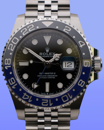 2025 Rolex GMT-Master II "Batgirl" 40MM Black Dial Jubilee Bracelet (126710BLNR)