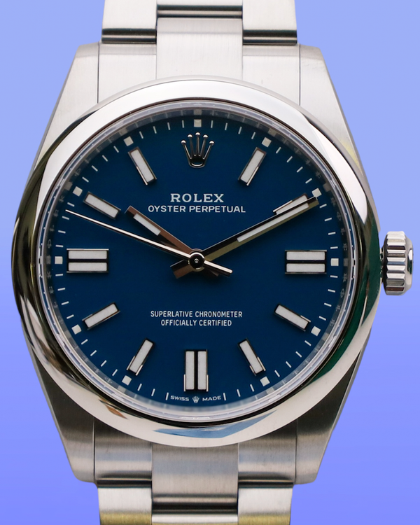 Rolex Oyster Perpetual (Blue)