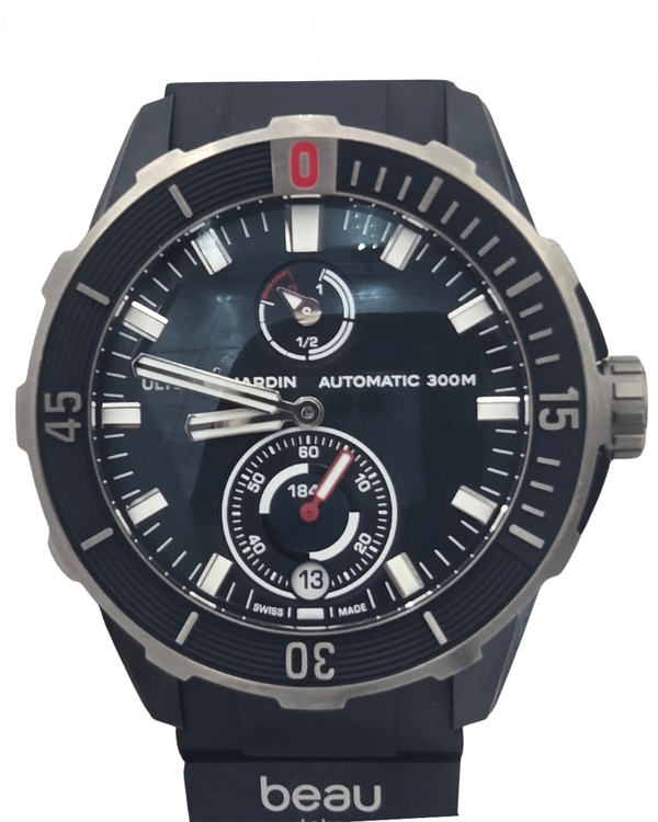 2024 Ulysse Nardin Diver x Beau Lake L.E 44MM Blue Dial Rubber Strap (1183-170LE-3A-BEAU)