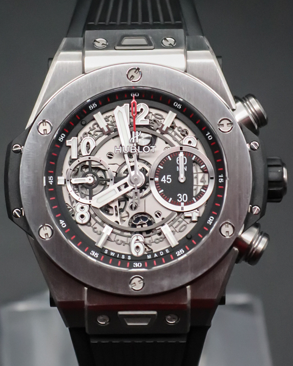 2017 Hublot Big Bang Unico 42MM Skeleton Dial Rubber Strap (441.NX.1170.RX)