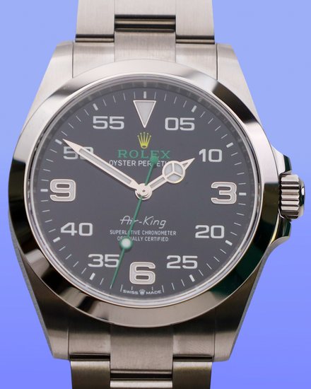 2025 Rolex Air-King 40MM Black Dial Oyster Bracelet (126900)