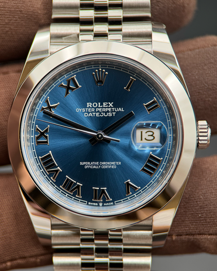 2019 Rolex Datejust 41MM Blue Dial Jubilee Bracelet (126300)