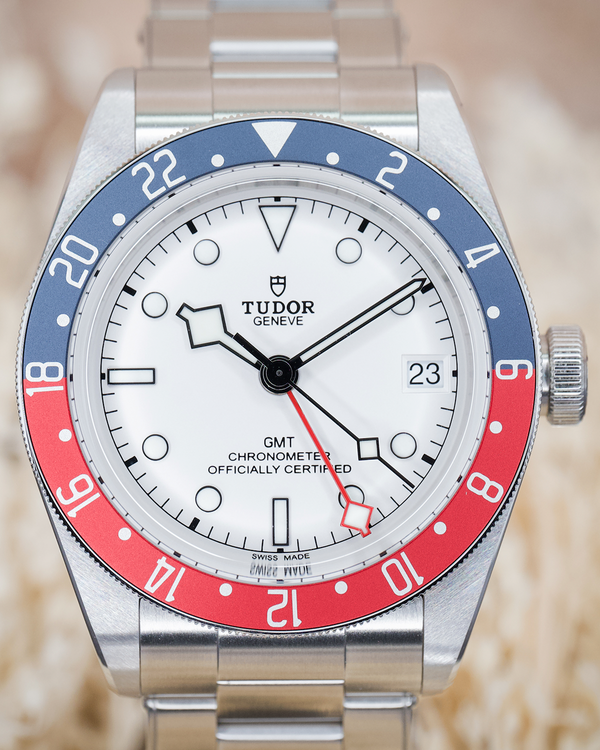 2026 Tudor Black Bay GMT "Pepsi" 41MM White Dial Steel Bracelet (79830RB)