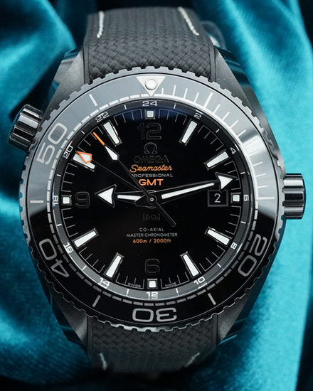 2023 Omega Seamaster Planet Ocean 600M "Deep Black" 45.5MM Black Dial Rubber Strap (215.92.46.22.01.001)