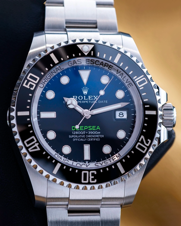 2025 Rolex Sea-Dweller Deepsea "James Cameron" 44MM Blue Dial Oyster Bracelet (136660)