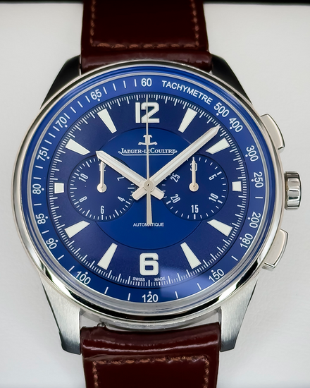 2019 Jaeger-LeCoultre Polaris 42MM Blue Dial Leather Strap (Q9028480)