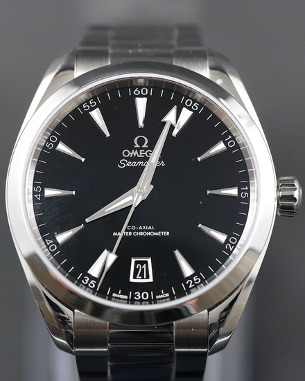 2026 Omega Seamaster Aqua Terra 150M 41MM Black Dial Steel Bracelet (220.10.41.21.01.002)