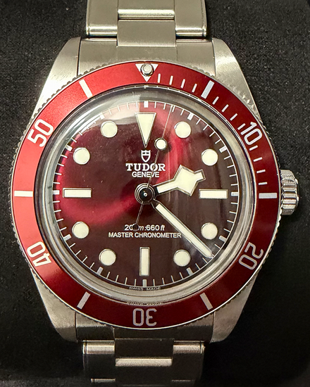 2025 Tudor Black Bay '58 39MM Burgundy Dial Steel Bracelet (7939A1A0RU)