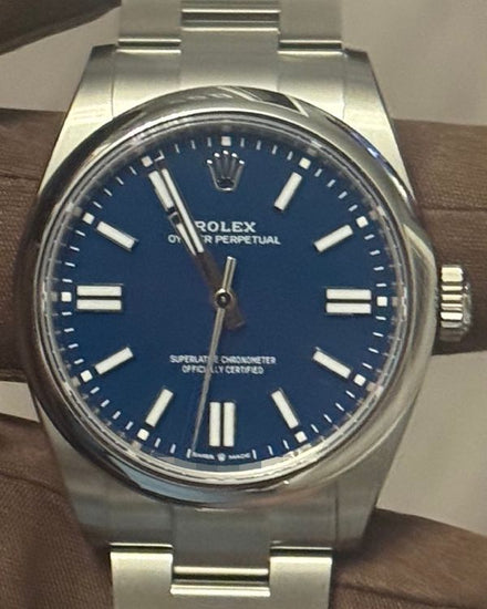 2026 Rolex Oyster Perpetual 41MM Blue Dial Oyster Bracelet (134300)